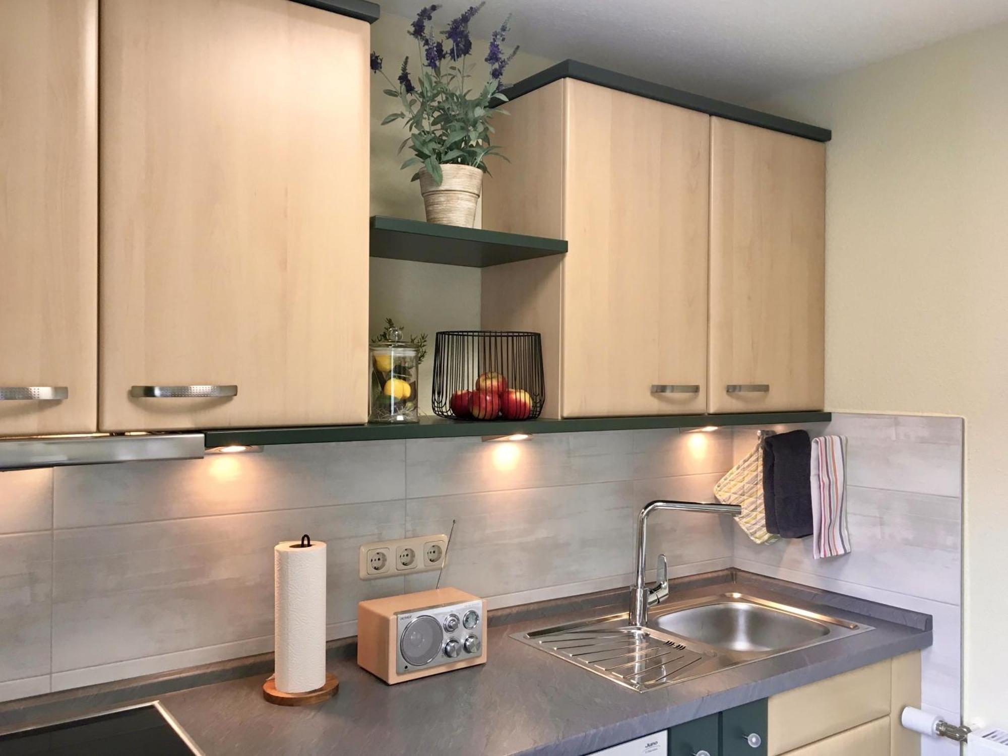 Schoene Ferienwohnung Am Mathildenbrunnen 크베들린부르크 객실 사진