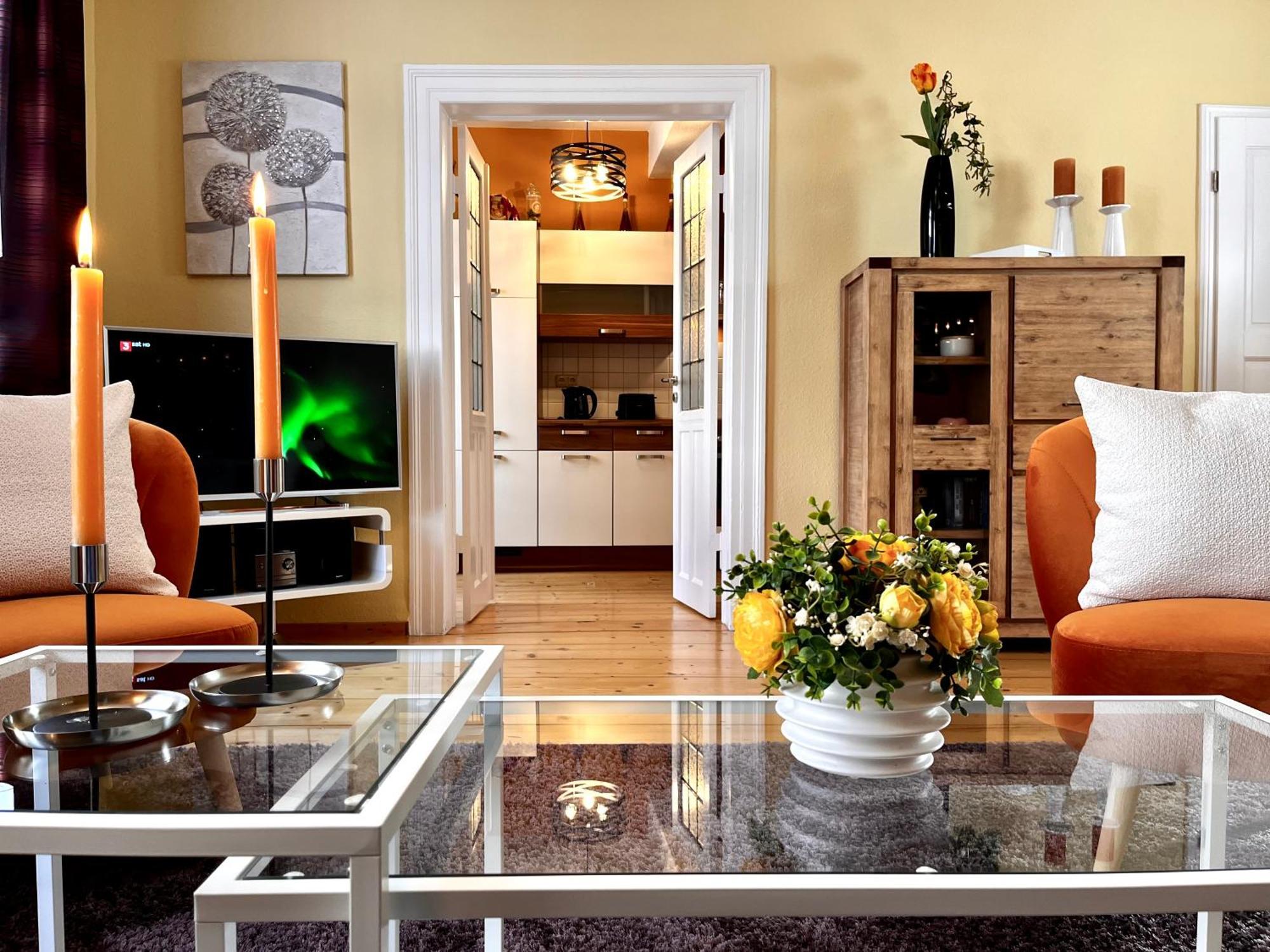 Schoene Ferienwohnung Am Mathildenbrunnen 크베들린부르크 외부 사진