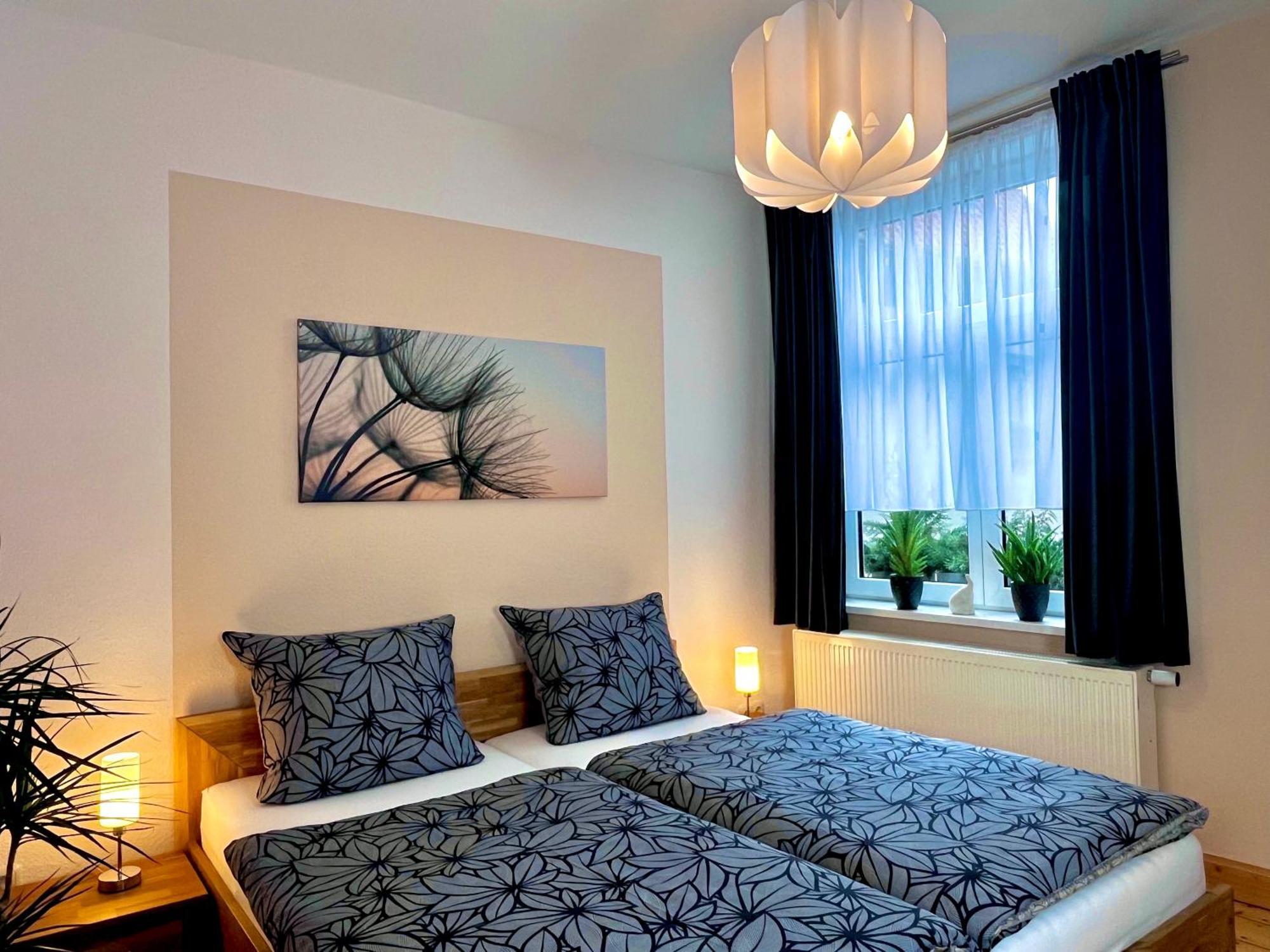 Schoene Ferienwohnung Am Mathildenbrunnen 크베들린부르크 외부 사진