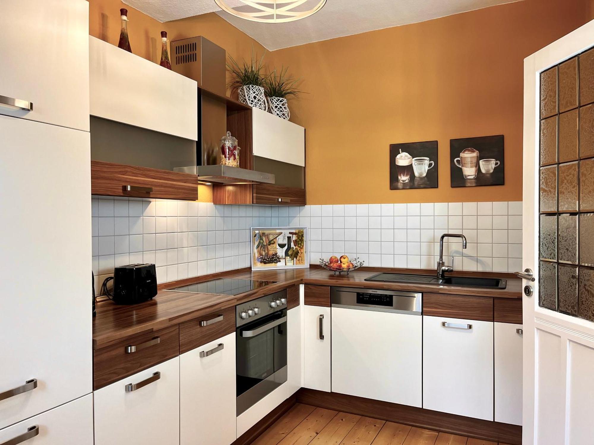 Schoene Ferienwohnung Am Mathildenbrunnen 크베들린부르크 객실 사진