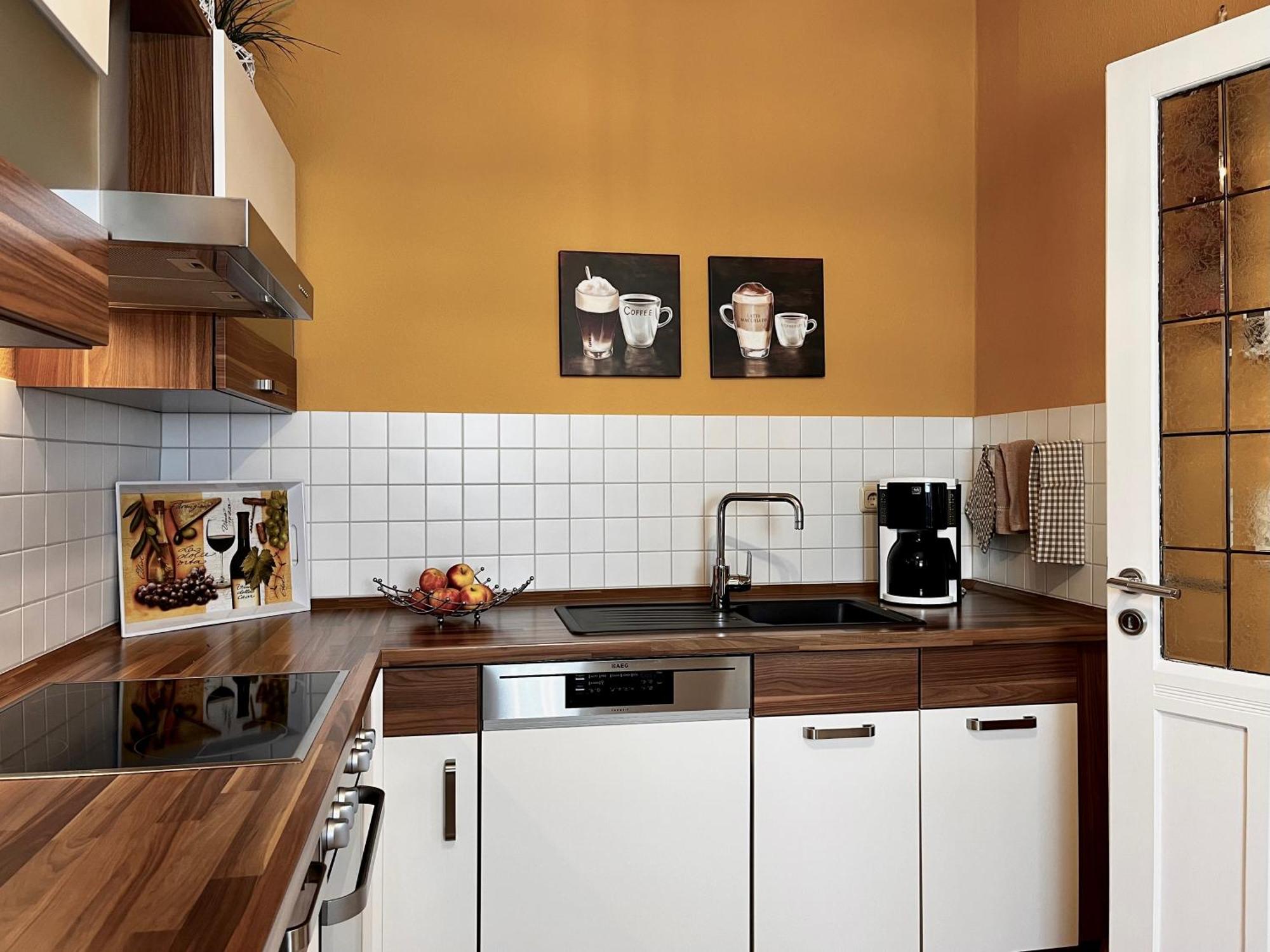 Schoene Ferienwohnung Am Mathildenbrunnen 크베들린부르크 객실 사진