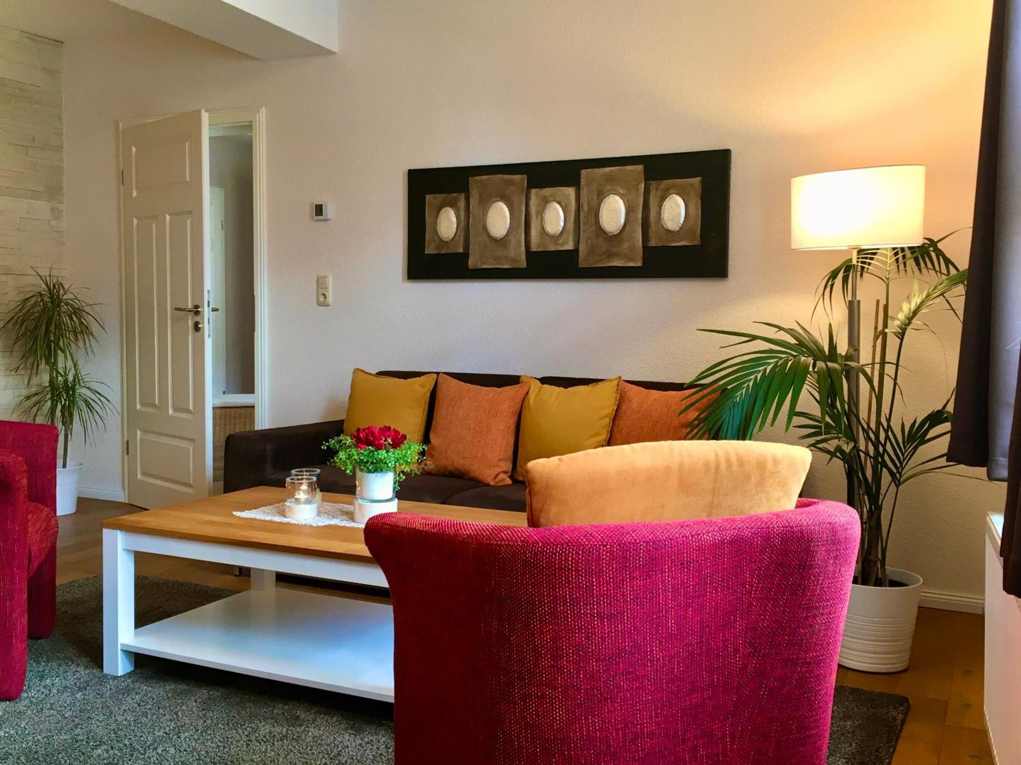 Schoene Ferienwohnung Am Mathildenbrunnen 크베들린부르크 객실 사진