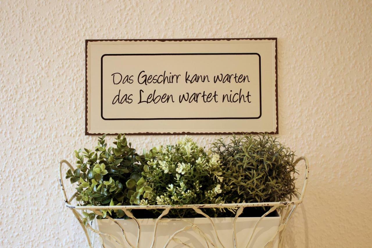 Schoene Ferienwohnung Am Mathildenbrunnen 크베들린부르크 외부 사진